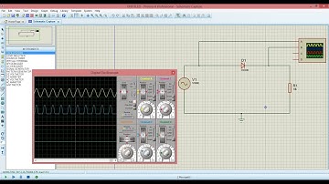 Half Wave Rectification in Proteus