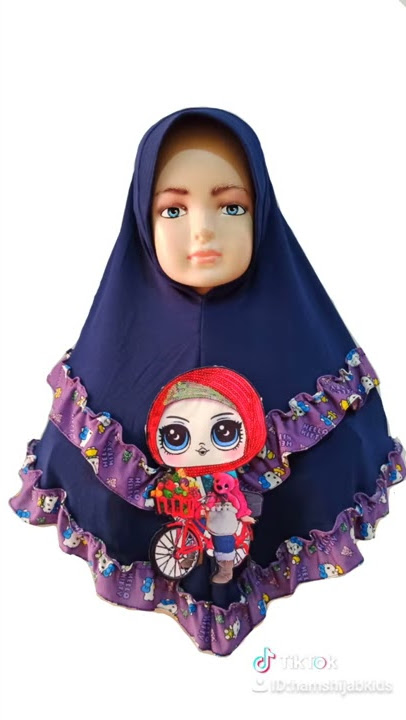 hijab anak rempel hello kity lol nyala linknya ada di deskripsi jangan lupa subscribe