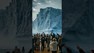 A giant iceberg as big as a city was spotted floating in the ocean #NatureFacts #AmazingFacts