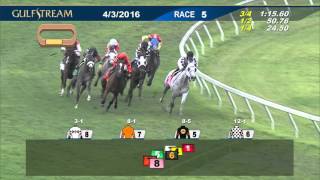 Gulfstream Park Race 5 | April 3, 2016