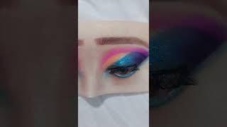"✨ Haldi Mehndi Eye Makeup Look 💛 Easy Bridal Glam Tutorial 👰"