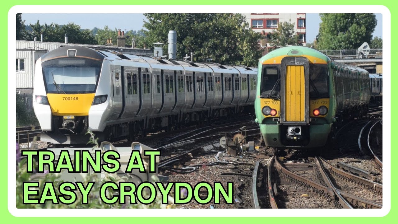 Trains at East Croydon | Busy Morning & Evening Rush Hour Action