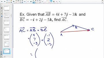 Vectors Adding and Subtracting Part 2