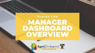 Engage CRM: Manager Dashboard Overview