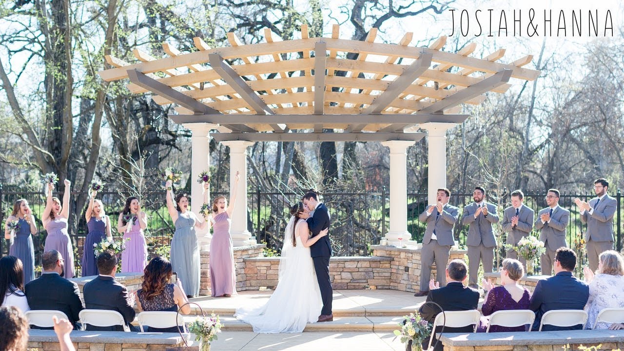 Creekside Rose Garden Chico Wedding Videography   Josiah&Hanna