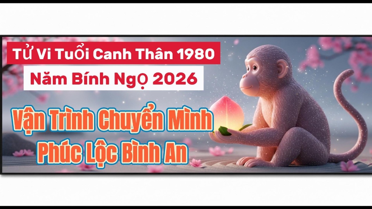 Chiêm Nghiệm Tử Vi 2026 Tuổi Canh Thân 1980: Khi 
