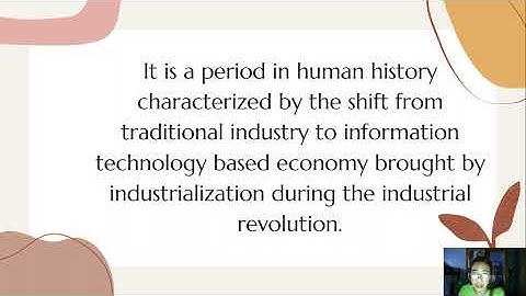 Digital Age, Information Age, And Computer Age- barrera report