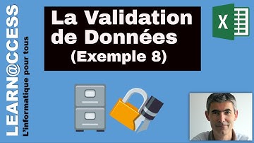 Excel - Outil Validation des Données (Leçon 8)