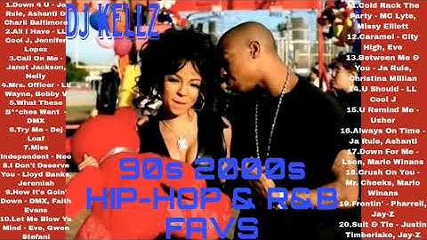 90s 2000s HIP-HOP & R&B FAVS  [Ja Rule, Ashanti, Jay-Z, Lil Wayne, Eve, Usher, Faith Evans..