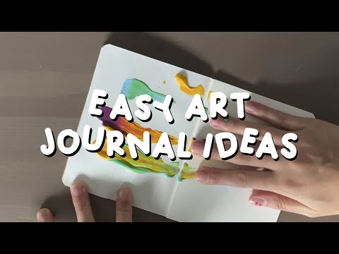 easy art journal