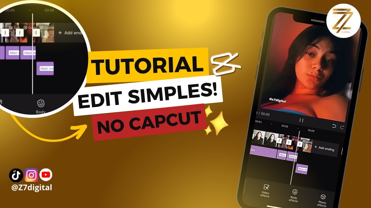 Tutorial edit capcut - YouTube