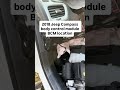 2018 Jeep Compass body control module BCM computer interior fuse box part number 68381687AB location