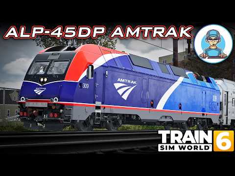 ALP-45DP AMTRAK (Custom Livery) @TrainSimWorld @DovetailGamesDTG @amtrak