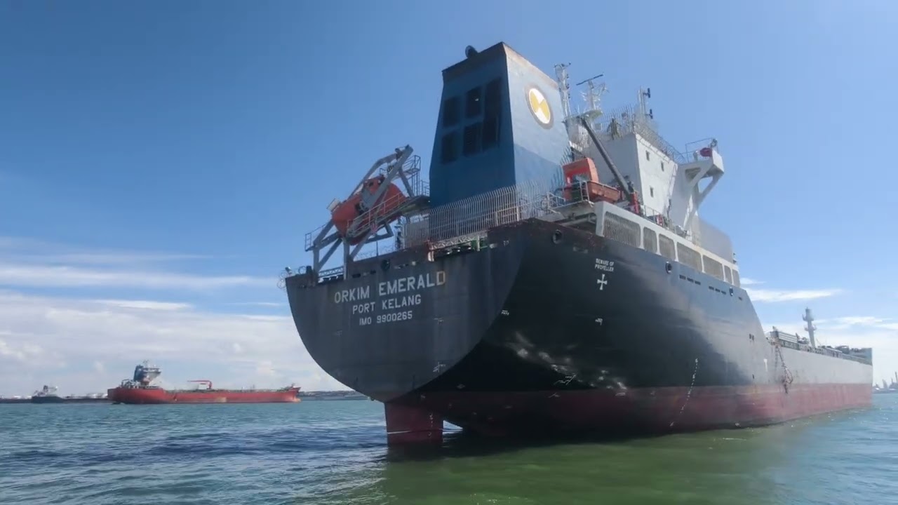 "ORKIM EMERALD" SHIP IN PORT SINGAPORE PSA 2025