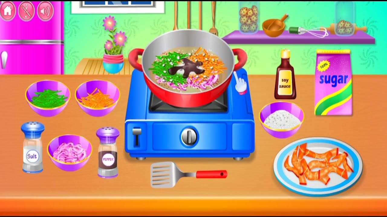 العاب بنات باربي طبخ وترتيب المنزل، لعبه للاندرويدو جديده - YouTube