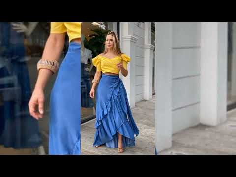 #moda2022 hermosas faldas