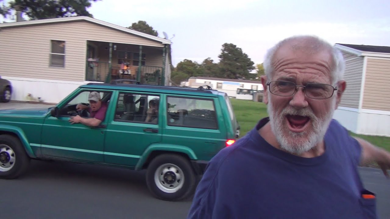 GRANDPA TAKES HANNAH FOR A WALK!