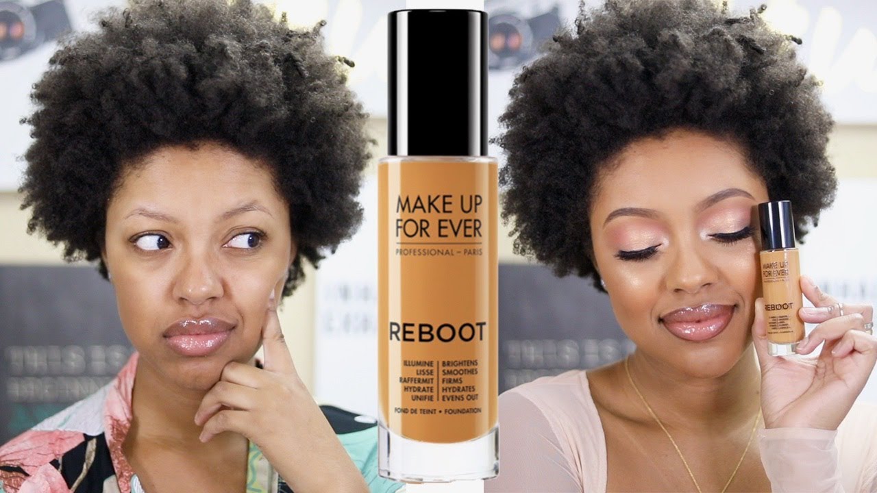 Make Up Forever Reboot Active Care Revitalizing Foundation Review