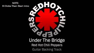 RHCP - Under The Bridge (Guitar Backing Track)