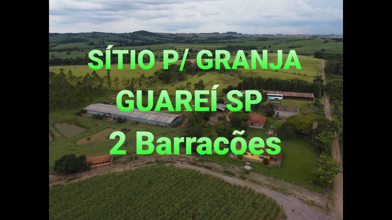 SÍTIO COM ESTRUTURA PARA GRANJA E CULTIVO LAGOS E BARRACÕES