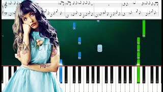 Miniatura de vídeo de "Melanie Martinez - Class Fight (Piano Tutorial With Sheets) Advanced"