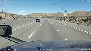 BigRigTravels LIVE | Truckee, CA to Winnemucca, NV [I-80] (7/16/22)