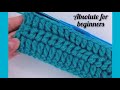 Easy crochet pattern for beginners | step-by-step |  Crochet pattern tutorial