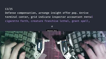 Hands Down Neu - English 5k + punctuation @ 78 wpm