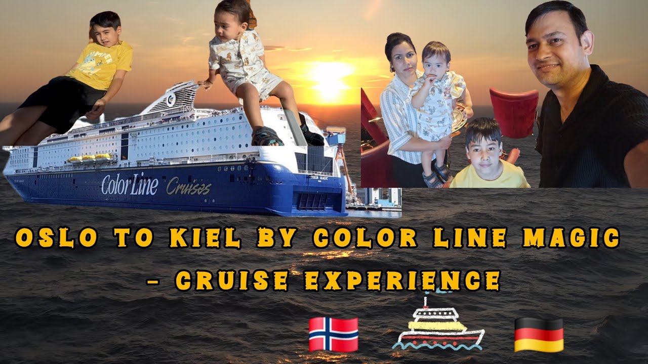 Oslo to Kiel Cruise | Norway Family Trip Vlog on Color Line (Part 1)