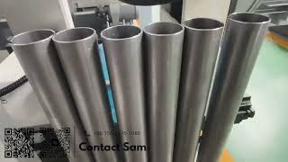 Chamfering machine, double head bar, stud and tube chamfering machine