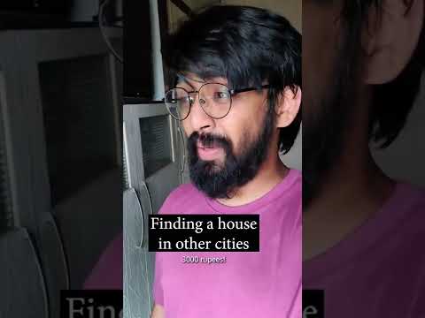 Finding a house in other cities vs Mumbai #shorts #ytshorts