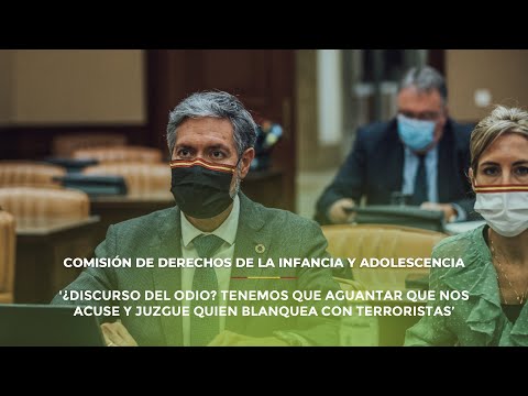 '¿Discurso del odio? Tenemos que aguantar que nos acuse y juzgue quien blanquea con terroristas’