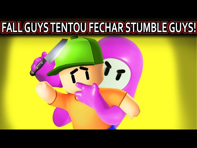 Stumble Guys PARA PC! CHEGOU! (Um Fall Guys de Graça) 