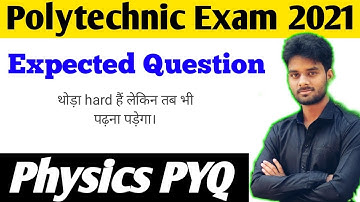 Bihar Polytechnic Entrance Exam 2021/Jharkhand Polytechnic 2021/Up Polytechnic 2021