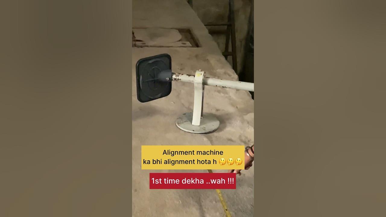 Alignment machine ka bhi alignment hota hai !!🤔🤔 Calibration of Wheel