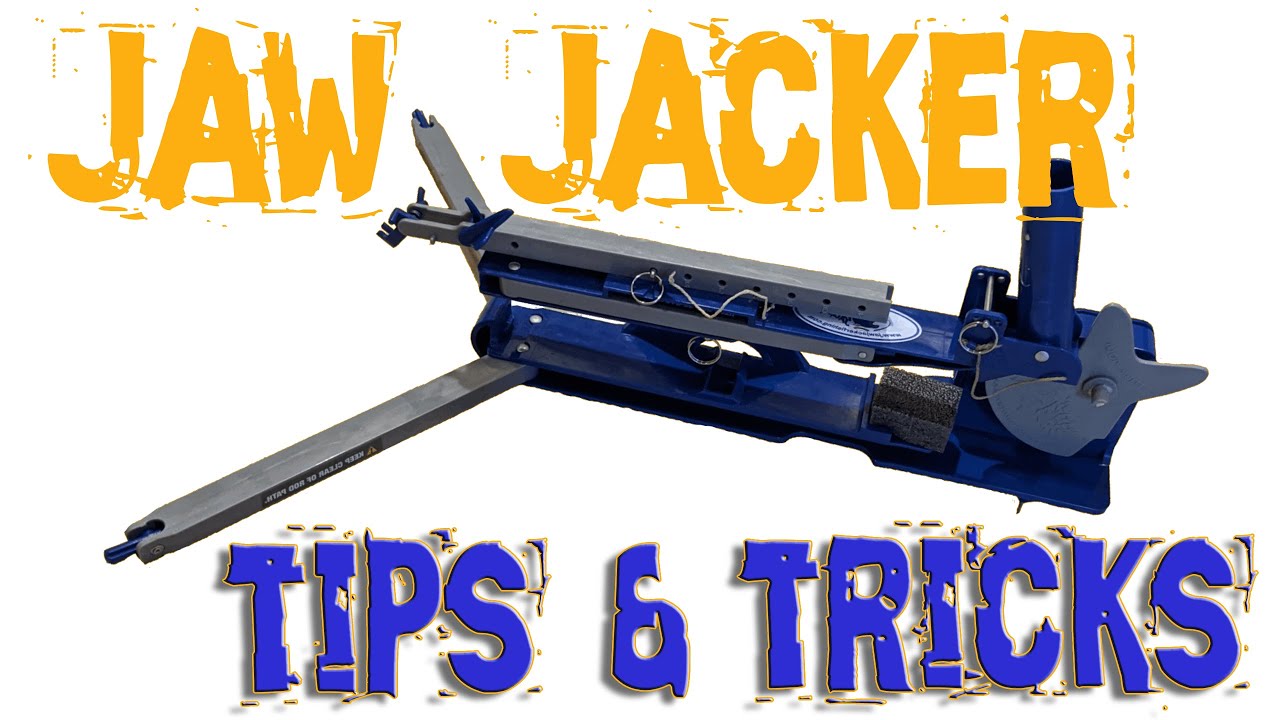 Tips and Tricks to Setting up a Jaw Jacker!  #settingupjawjackertipsandtricks 