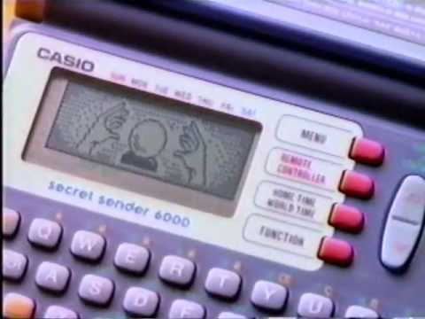 1994 Casio Secret Sender 6000 Commercial