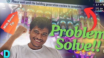Best Way to Solve "Please Wait Until Building Generation Review is Complete" in Simple Steps #bgmi