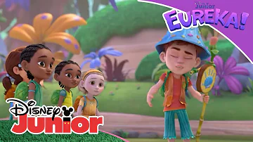 ¡Eureka!: ¡Vayamos en trineo! | Disney Junior Oficial