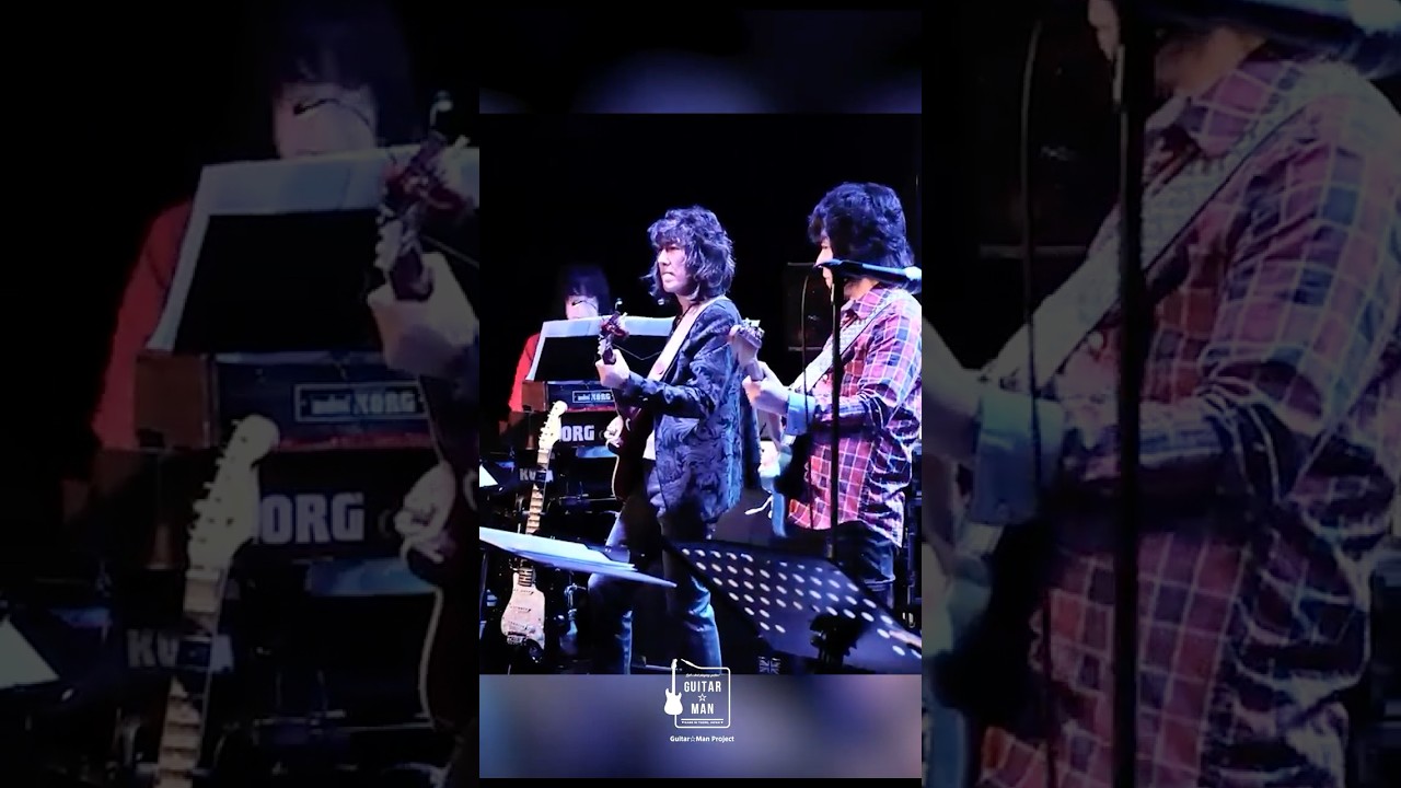 Guitar☆Man LIVESmoke on the Water - Deep Purple 