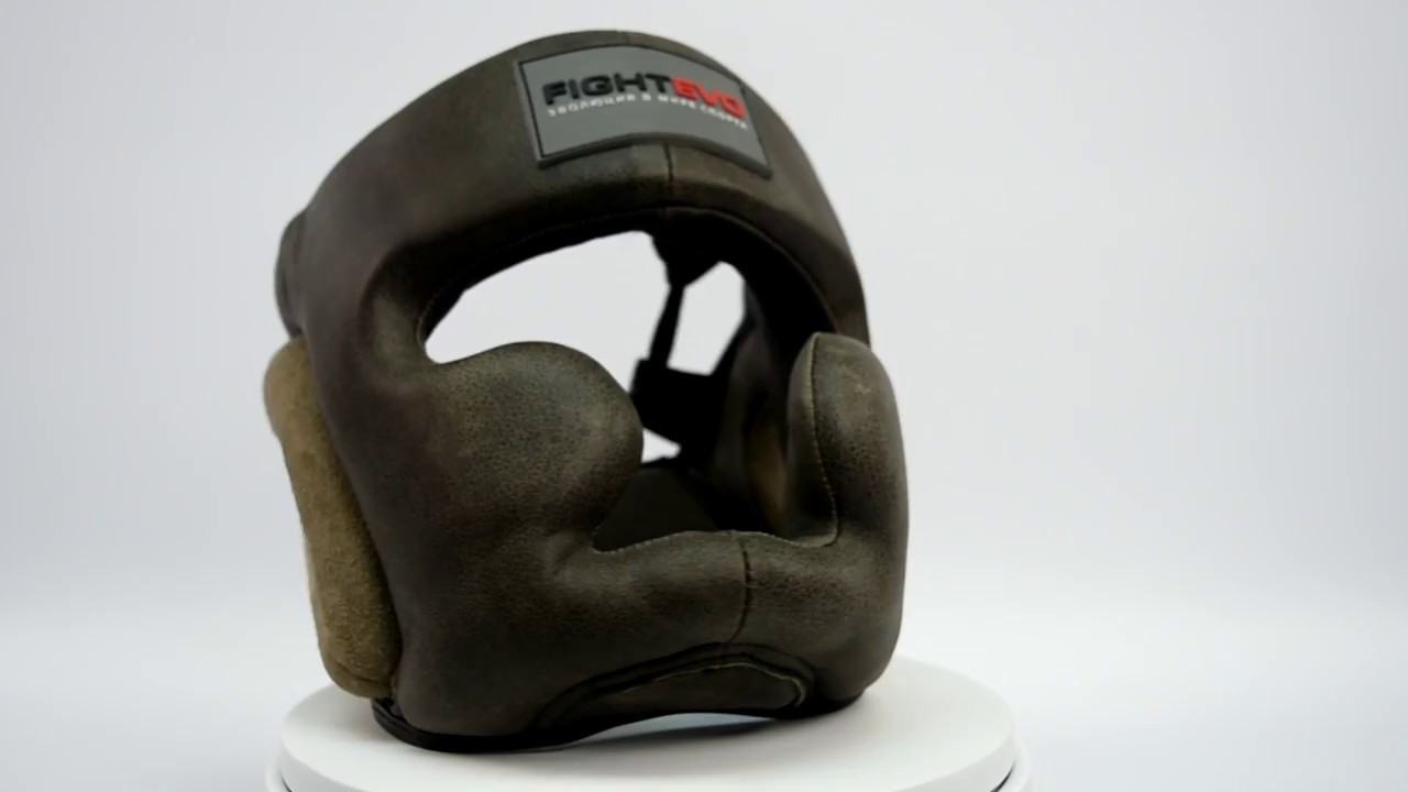 Шлем FightEvo натуральная кожа