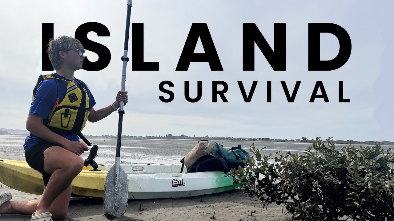 ISLAND camping in NEW ZEALAND