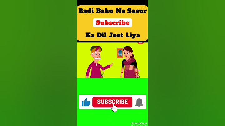 Badi Bahu Ne Sasur Ka Dil Jeet Liya #saas_bahu #shorts #virel #reels #cartoon #video