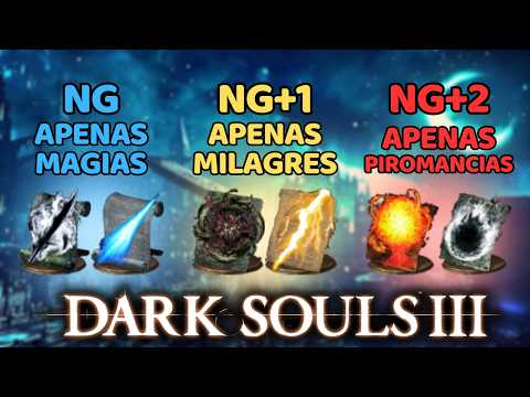 Dark Souls 3 usando UM Tipo de Magia em Cada NG