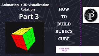 How to solve Rubik's Cube in Java Processing | Part III | For Beginners screenshot 4