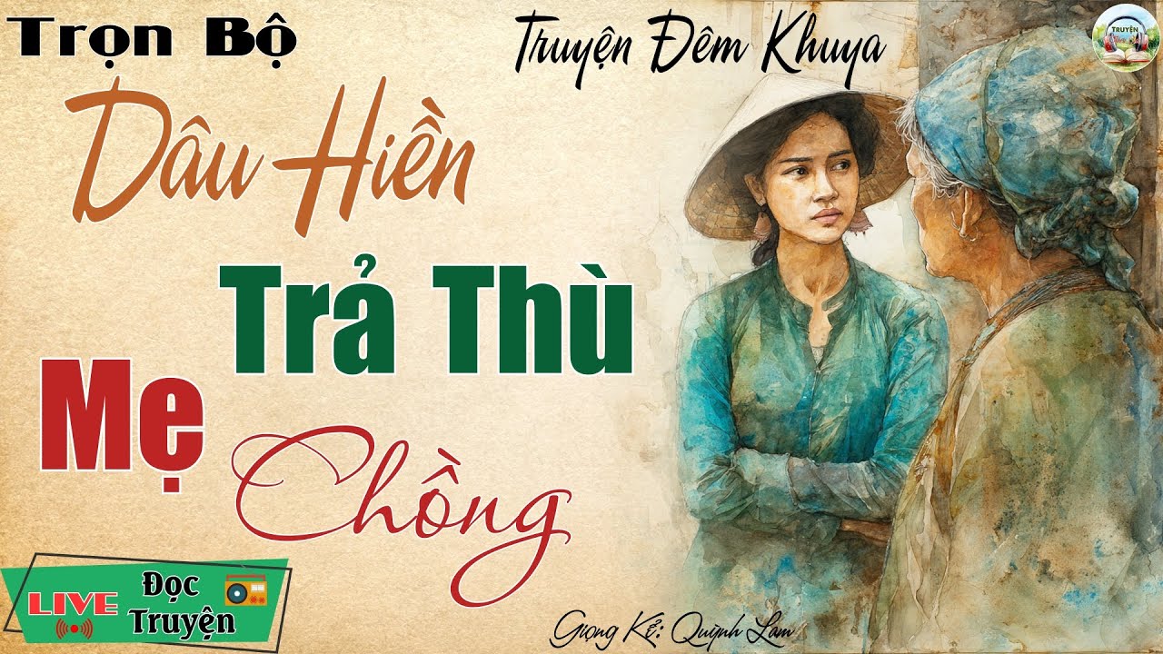 Truyện hay nghe ngay kẻo tiếc: Dâu Hiền Trả Thù Mẹ Chồng | Nghe kể truyện đêm khuya Việt Nam