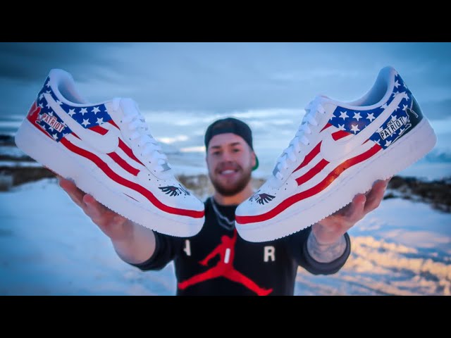 nike air force american flag