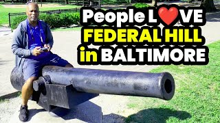 Federal Hill in Baltimore City might be the right place for you when Moving to Baltimore in 2025. 🥰🥰