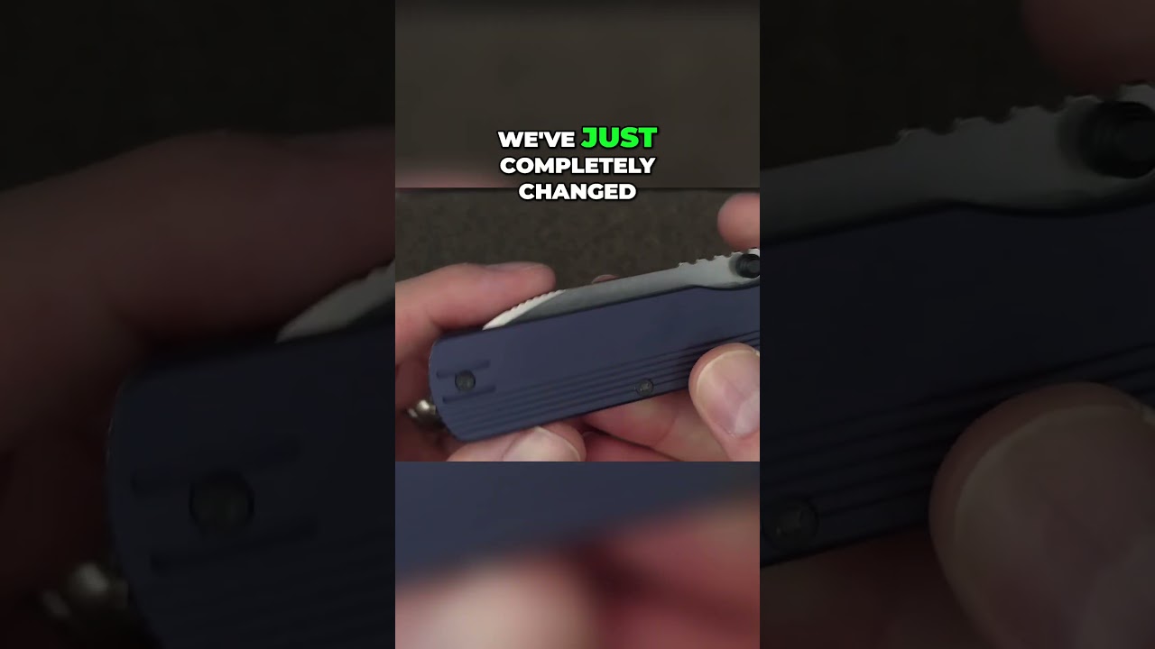 Knife Makeover  Amazing Two Tone Design Revealed!  