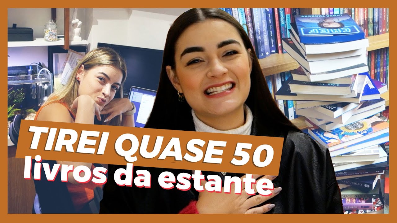 TIRANDO LIVROS DA ESTANTE: organizando a vida e o escritório!